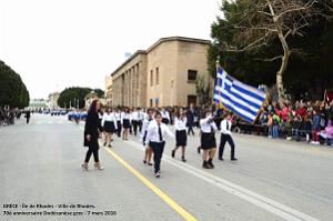 218- Rhodes- Defile Dodecanese grec
